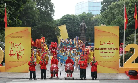 Mãn nhãn Liên hoan nghệ thuật múa Rồng chào mừng kỷ niệm 1010 năm Thăng Long - Hà Nội